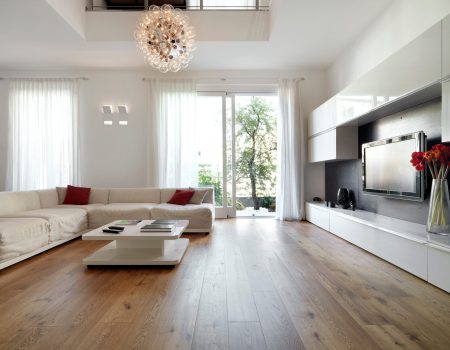 Parkett im Wohnzimmer